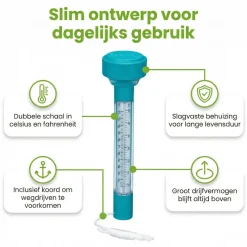 Bestway drijvende zwembadthermometer