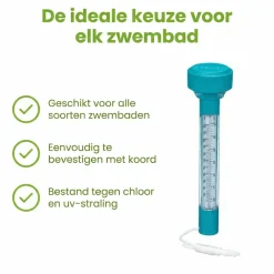 Bestway drijvende zwembadthermometer