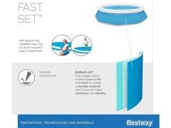 Bestway Fast Set Ø366 cm zwembad