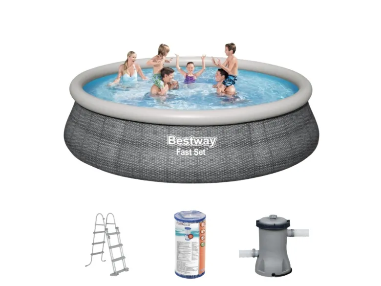 Bestway Fast Set 457x107cm Zwembad – 4-delig