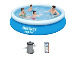 Bestway fast set 366x76cm zwembad – 3-delig