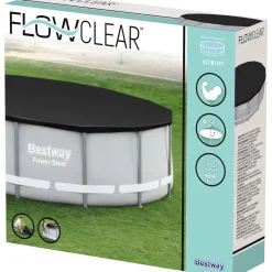 Bestway Flowclear 427 cm zwembad afdekhoes