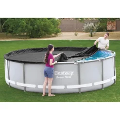 Bestway Flowclear 427 cm zwembad afdekhoes