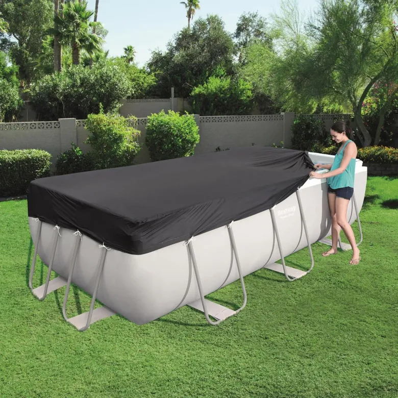 Bestway Flowclear 404 cm zwembad afdekhoes