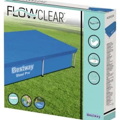 Bestway Flowclear 221 x 150 cm zwembad afdekhoes