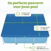 Bestway Frame afdekzeil - 221 x 150 cm