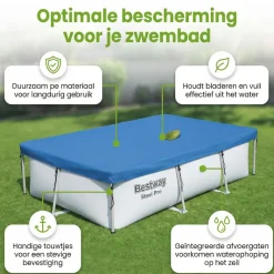 Bestway frame afdekzeil - 300 x 201 cm