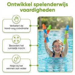 Bestway inktvis duikringen - Set van 3