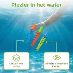 Bestway inktvis duikringen - Set van 3