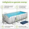Bestway power steel 488x244x122cm zwembad – 5-delig
