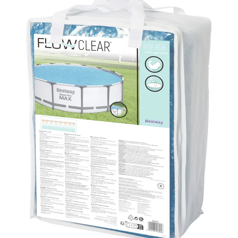 Bestway Solar 427 cm rond zwembad afdekzeil