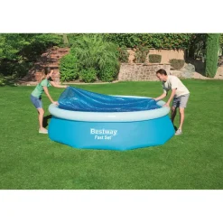 Bestway Solar 244 cm rond zwembad afdekzeil