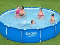 Bestway Steel Pro Ø396 cm zwembad met pomp