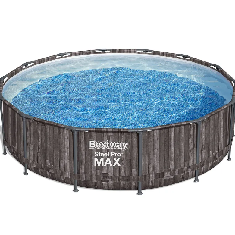 Bestway Steel Pro Max 427 houtlook zwembad