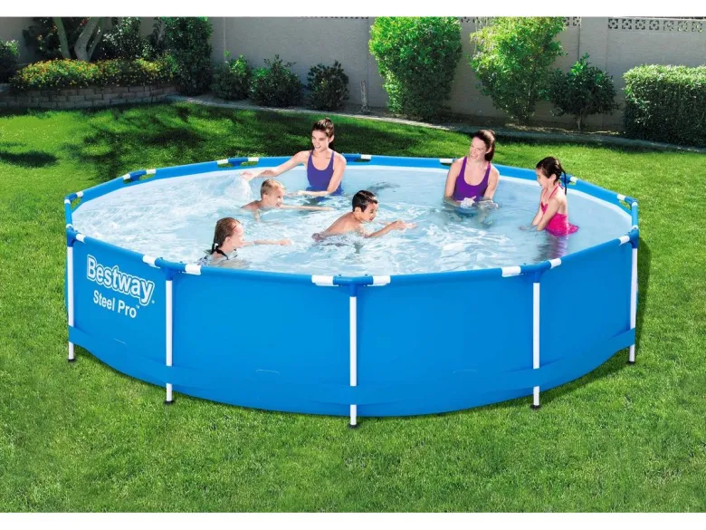 Bestway Steel Pro Zwembad - Ø 366 x 76 cm met filterpomp