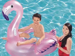 Bestway 127 x 127 cm opblaasbare flamingo
