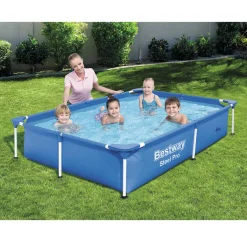 Bestway 221 x 150 x 43 cm Steel Pro frame zwembad