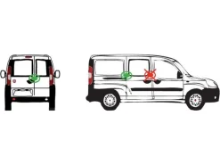 Blackstone Silver COMBO set van 3 bestelwagen sloten
