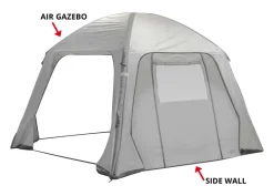 Bo-Camp Air Gazebo zijwand met raam en deur