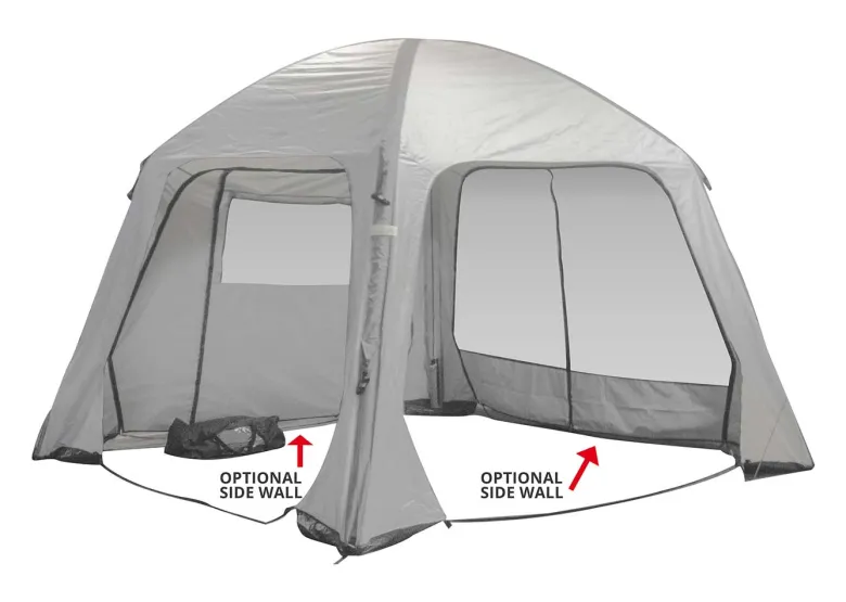 Bo-Camp Air Gazebo zijwand met raam en deur