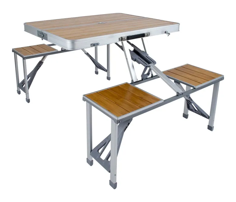 Bo-Camp Bamboe Inklapbare picknicktafel