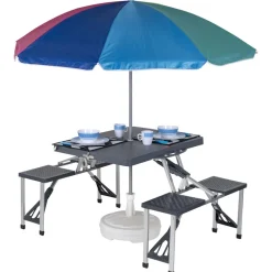 Bo-Camp Basic inklapbare picknicktafel