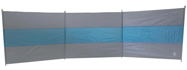 Bo-Camp Brendan 3-vaks windscherm - Grey/Blue