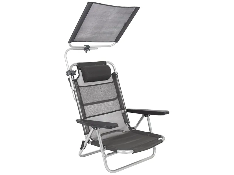 Bo-Camp campingstoel zonnescherm
