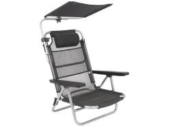 Bo-Camp campingstoel zonnescherm