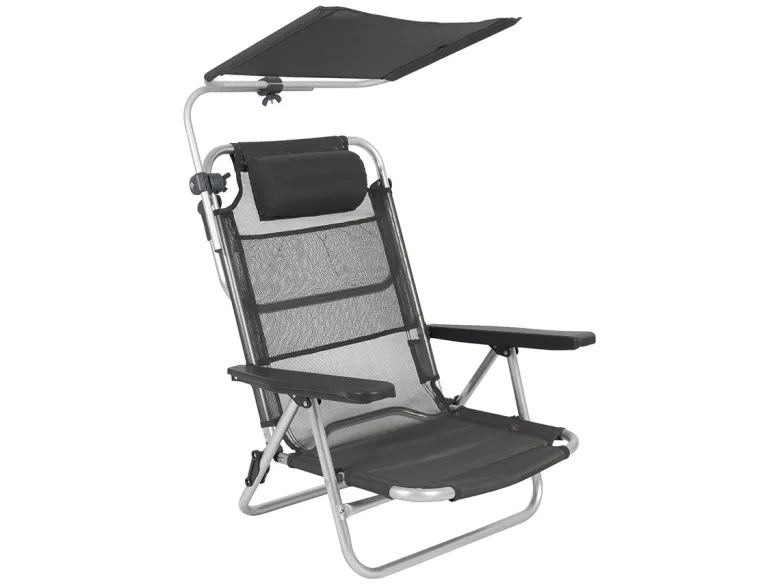 Bo-Camp campingstoel zonnescherm