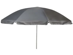 Bo-Camp Ø 200 cm parasol met knikarm - Grey