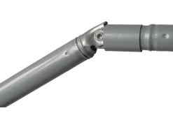 Bo-Camp Ø 200 cm parasol met knikarm - Grey