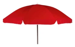 Bo-Camp Ø 165 cm parasol met knikarm - Red