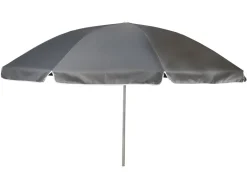 Bo-Camp Ø 165 cm parasol met knikarm - Grey