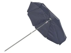 Bo-Camp Ø 165 cm parasol met knikarm - Blue