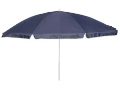 Bo-Camp Ø 165 cm parasol met knikarm - Blue