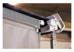 Bo-Camp 225 cm universele luifel zijwand - Grijs