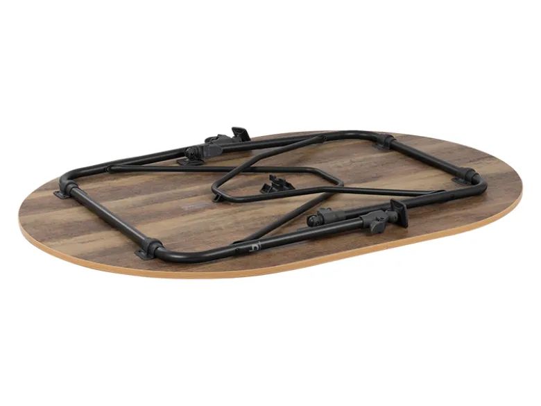Bo-Camp Feather Oval 130 x 90 tafel