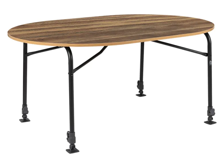 Bo-Camp Feather Oval 130 x 90 tafel