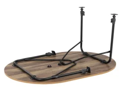 Bo-Camp Feather Oval 130 x 90 tafel