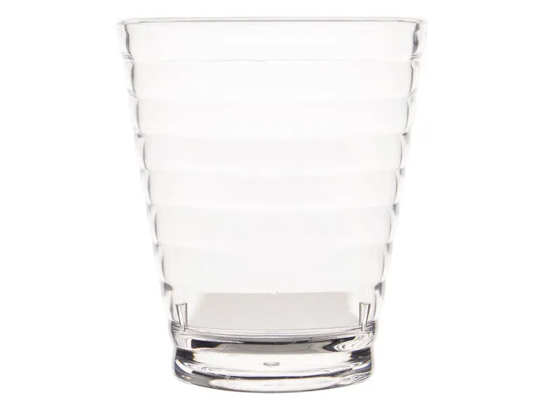 Bo-Camp geribbeld limonadeglas - 350 ml