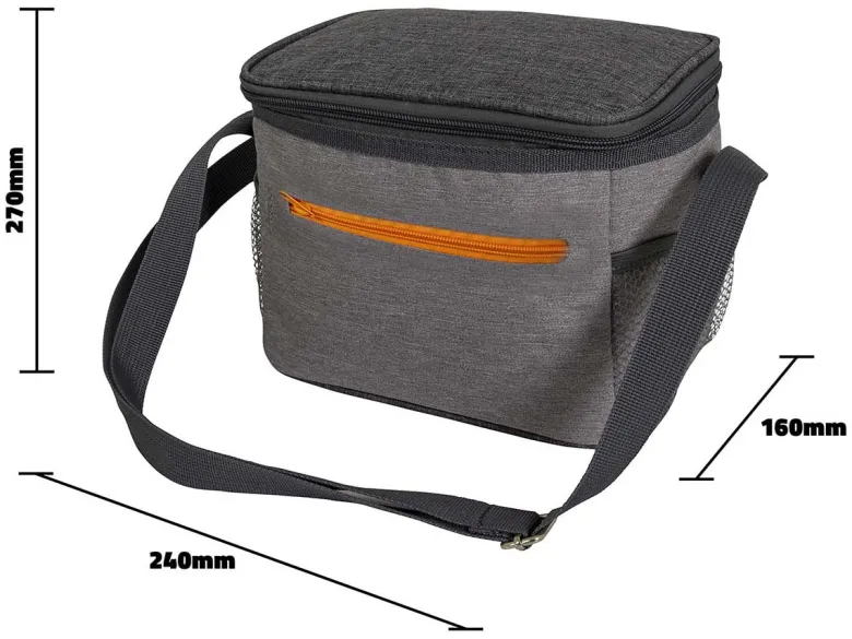 Bo-Camp Grey koeltas - 10 liter