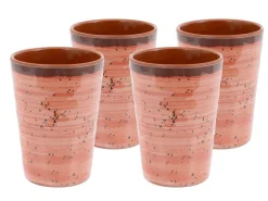 Bo-Camp Halo Clay beker - set van 4