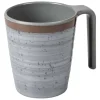 Bo-Camp Halo L set van 4 melamine mokken - Grey