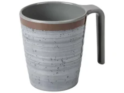 Bo-Camp Halo L set van 4 melamine mokken - Grey