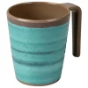 Bo-Camp Halo L set van 4 melamine mokken - Aqua