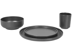 Bo-Camp Industrial Patom 16-delig serviesset - Anthracite