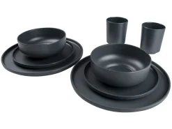 Bo-Camp Industrial Patom 16-delig serviesset - Anthracite