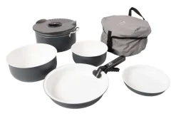Bo-Camp keramische coating 7-delige camping pannenset