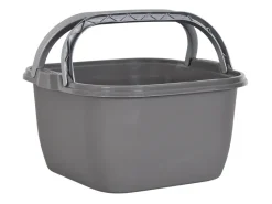 Bo-Camp 18,5 liter afwasbak met hengsel - Grey